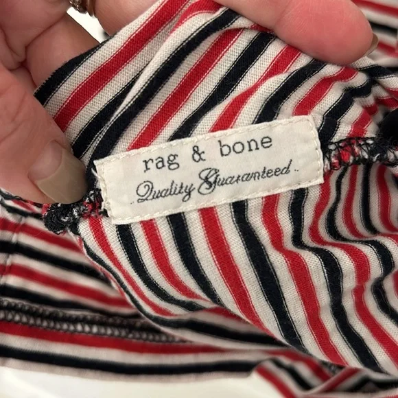 Striped Rag & Bone striped T - Picture 4 of 5